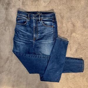 Abercrombie & fitch ultra hi-rise super skinny womens jeans size 2